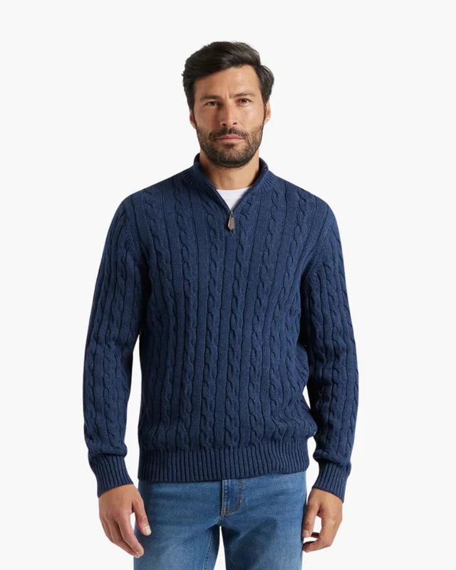 Pull Half-Zip Verbier – Élégance Alpine